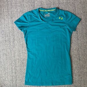 Under Armour Women's Aqua Short Sleeve Tee